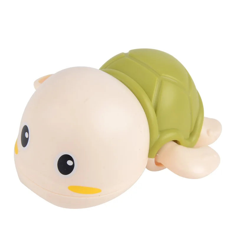 Cute Wind-Up Swimming Turtle – Baby Bath & Pool Water Toy