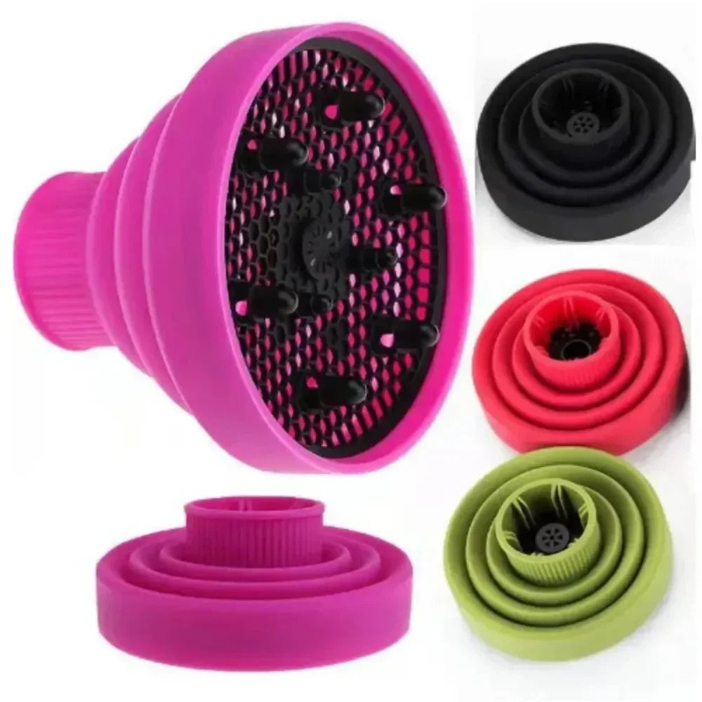 Silicone Hair Diffuser – Universal Curl Dryer Attachment for Styling