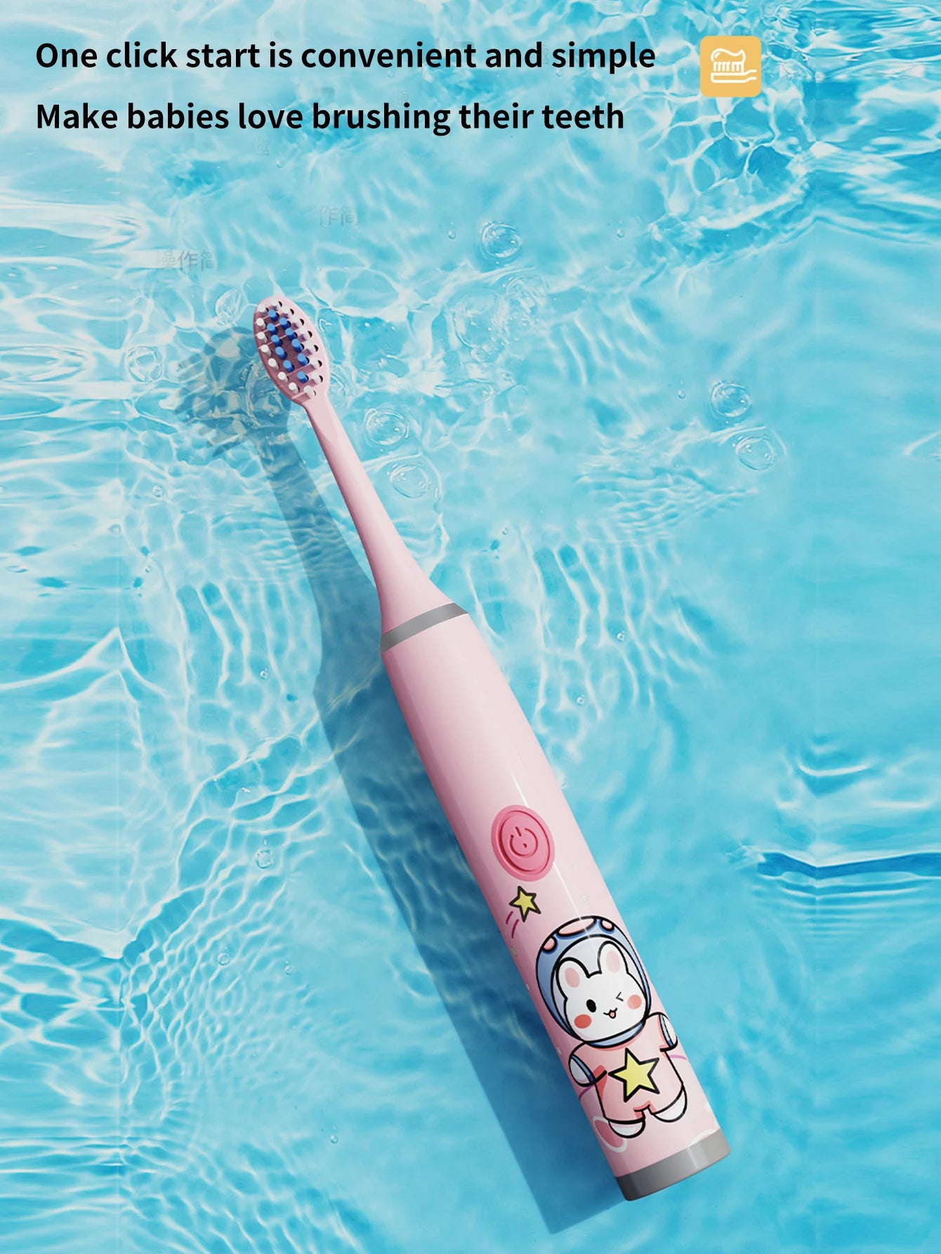 Kids Electric Toothbrush Cartoon Design