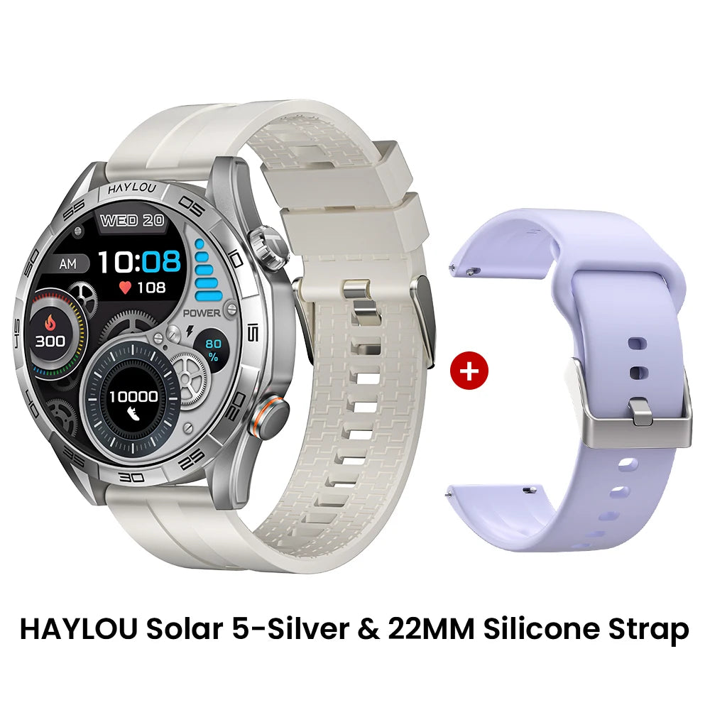 Solar 5 Voice Calling Smartwatch – AMOLED Display