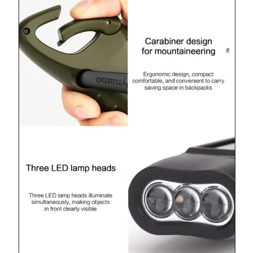 USB Rechargeable LED Pocket Flashlight – Mini Keychain, Waterproof