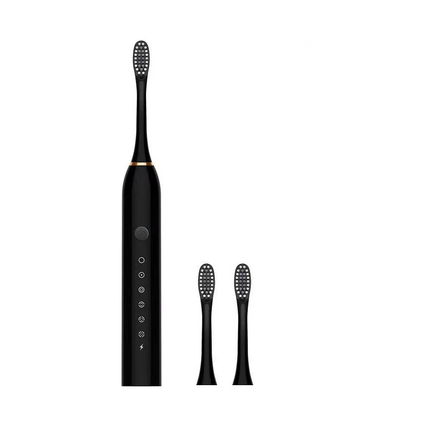 Sonic Electric Toothbrush for Adults | 3 DuPont Heads, USB Rechargeable, IPX7 Waterproof