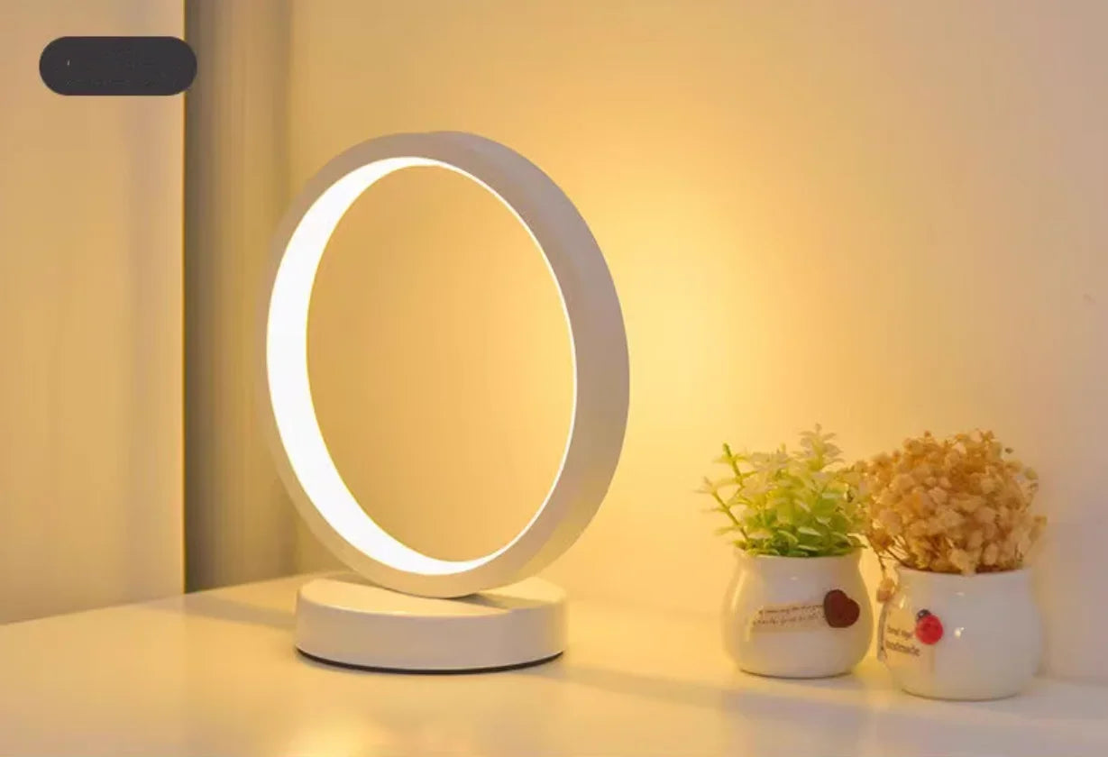 Cartmela 20CM LED Circular Ring Table Lamp