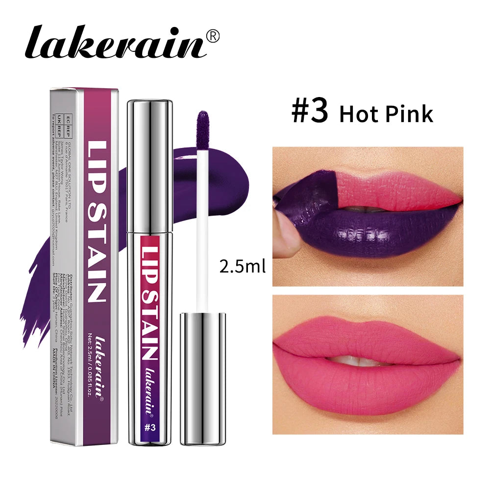 Waterproof Pink Lip Stain - Transfer-Proof & Long-Lasting