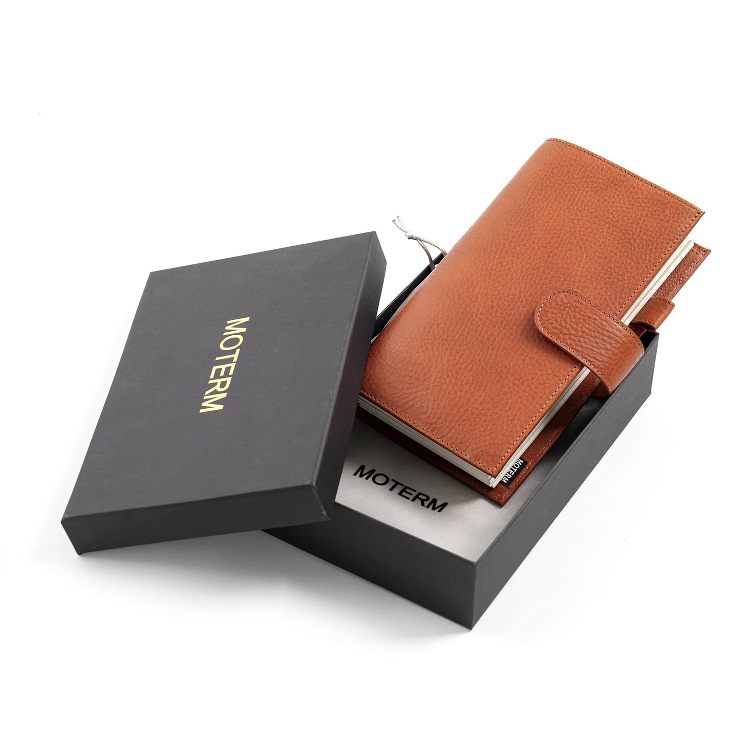 Vegetable Tanned Leather Travel Notebook – Standard Planner Cover