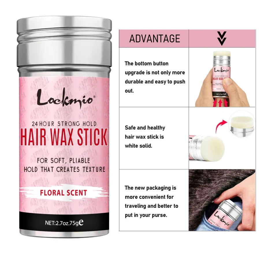 Anti-Frizz Hair Control Wax for Women -Smoothing Pomade for Wigs