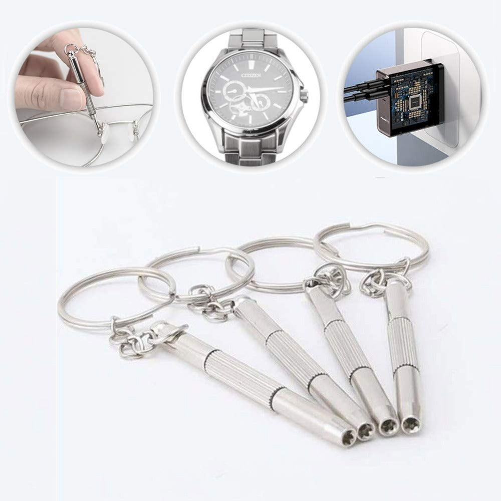 Steel Glasses Screwdriver & Watch Repair Kit