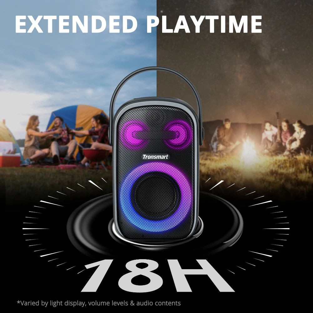 Tronsmart Halo Series Bluetooth Speaker – 3-Way Party Sound System