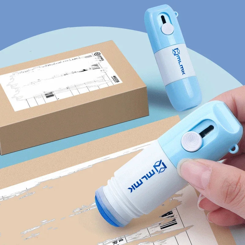 2-in-1 Thermal Paper Eraser & Mail Opener – Privacy Protection Tool