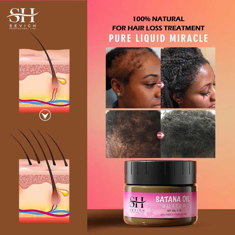 100% Pure Batana Oil for Hair Growth