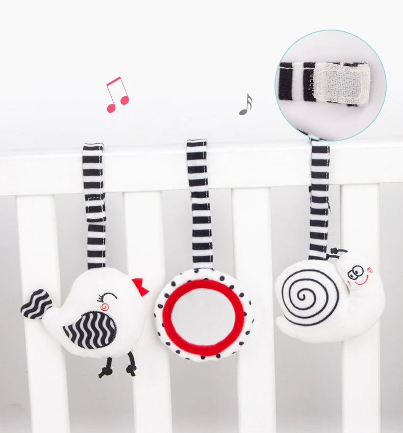 Cartmela Baby Spiral Plush Toys
