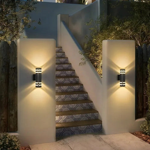 Outdoor Waterproof Street Wall Light – LED E27 Bulb Fixture