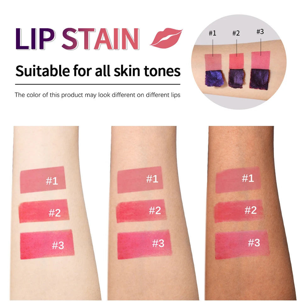 Waterproof Pink Lip Stain - Transfer-Proof & Long-Lasting