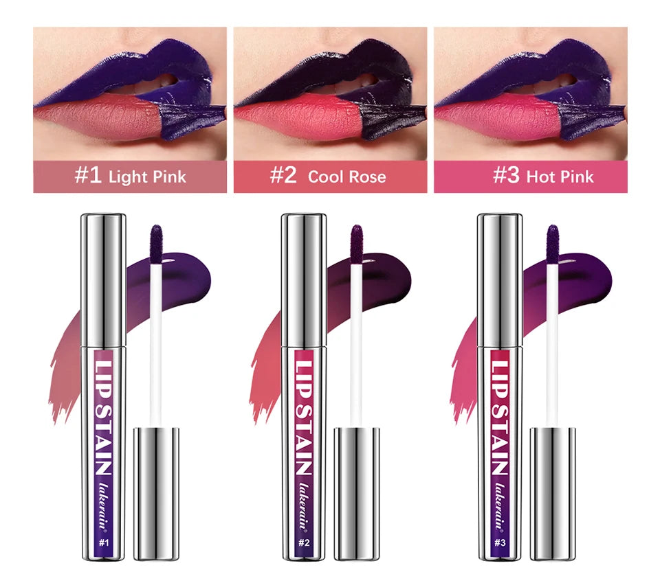 Waterproof Pink Lip Stain - Transfer-Proof & Long-Lasting