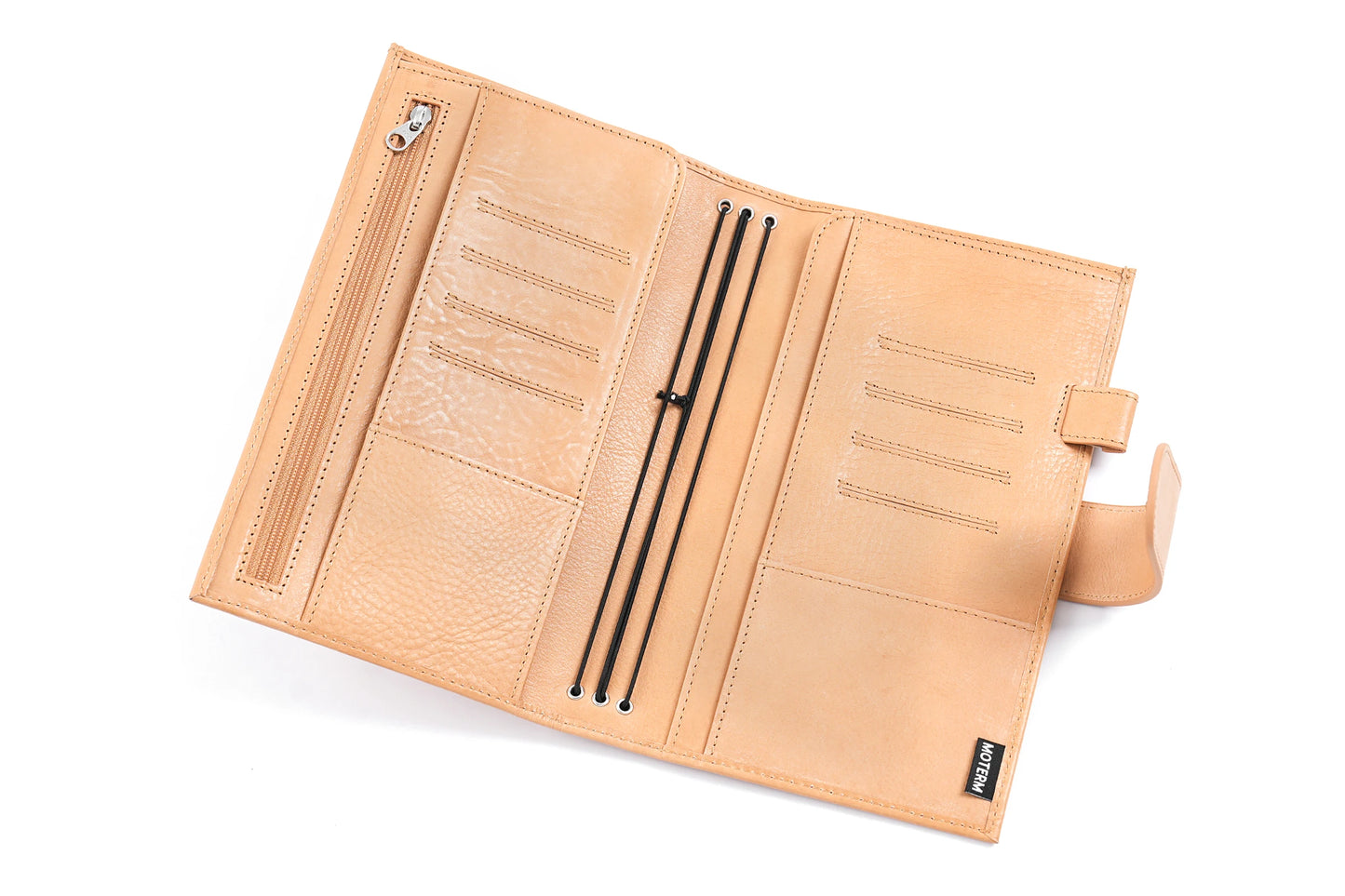 Vegetable Tanned Leather Travel Notebook – Standard Planner Cover