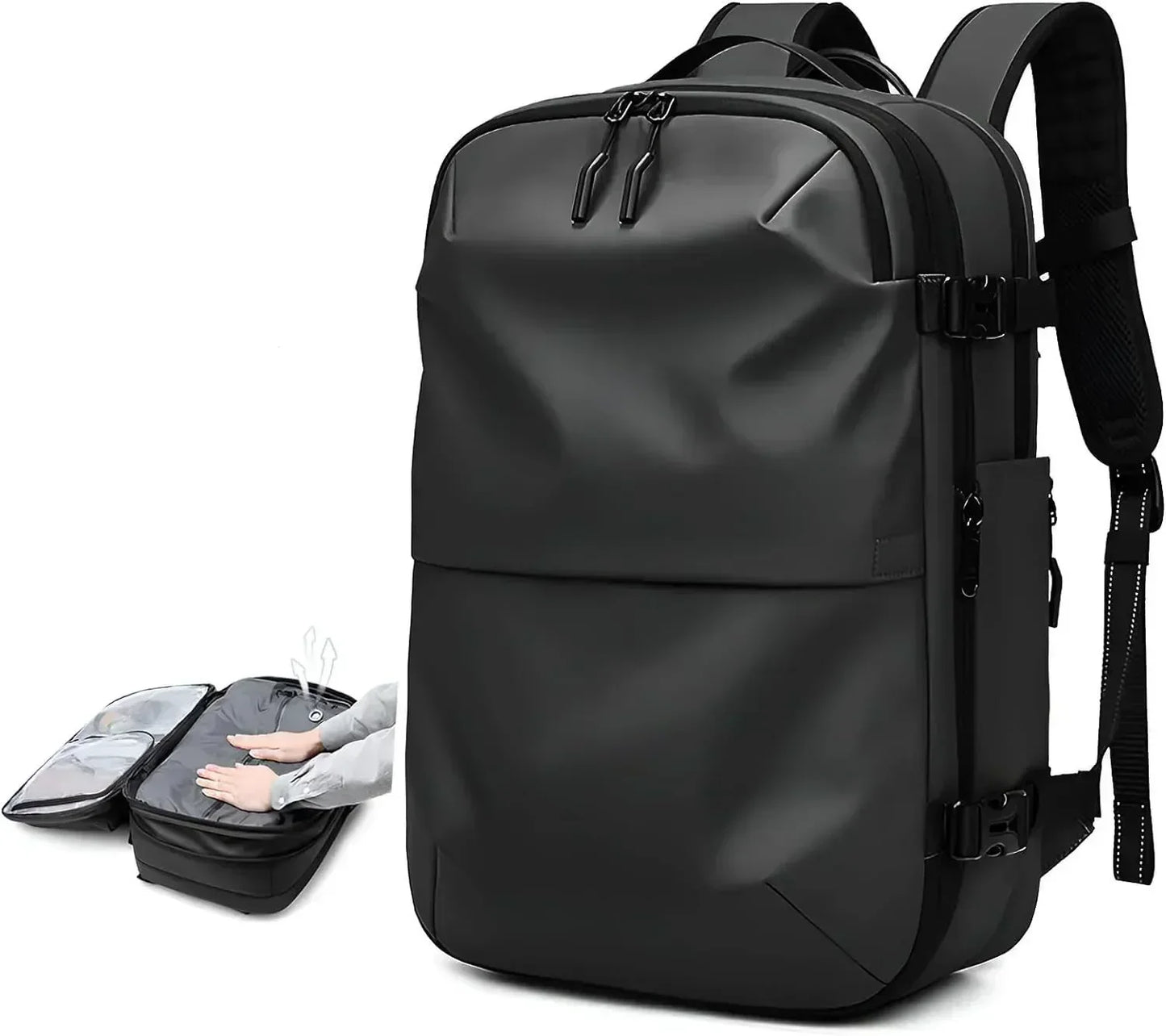 Cartmela 60L Vacuum Compression Backpack with Pump