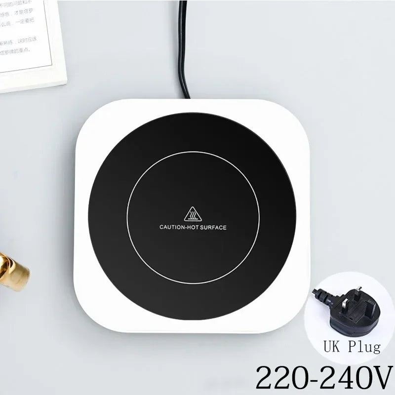 Electric Coffee Mug Warmer – 80°C Heating Plate for Desk Use