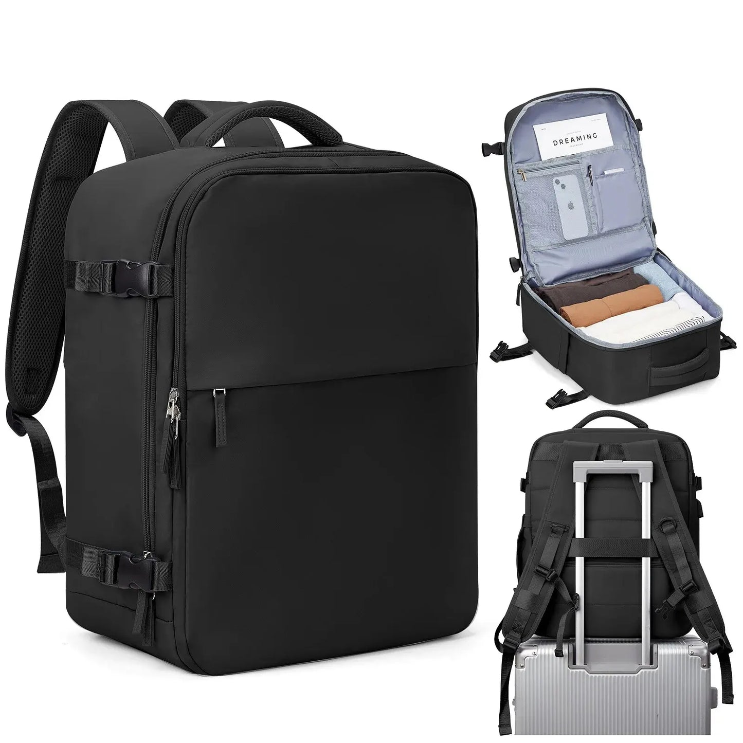 Likros Cabin Backpack for Ryanair & EasyJet – Airline-Approved Hand Luggage Bag