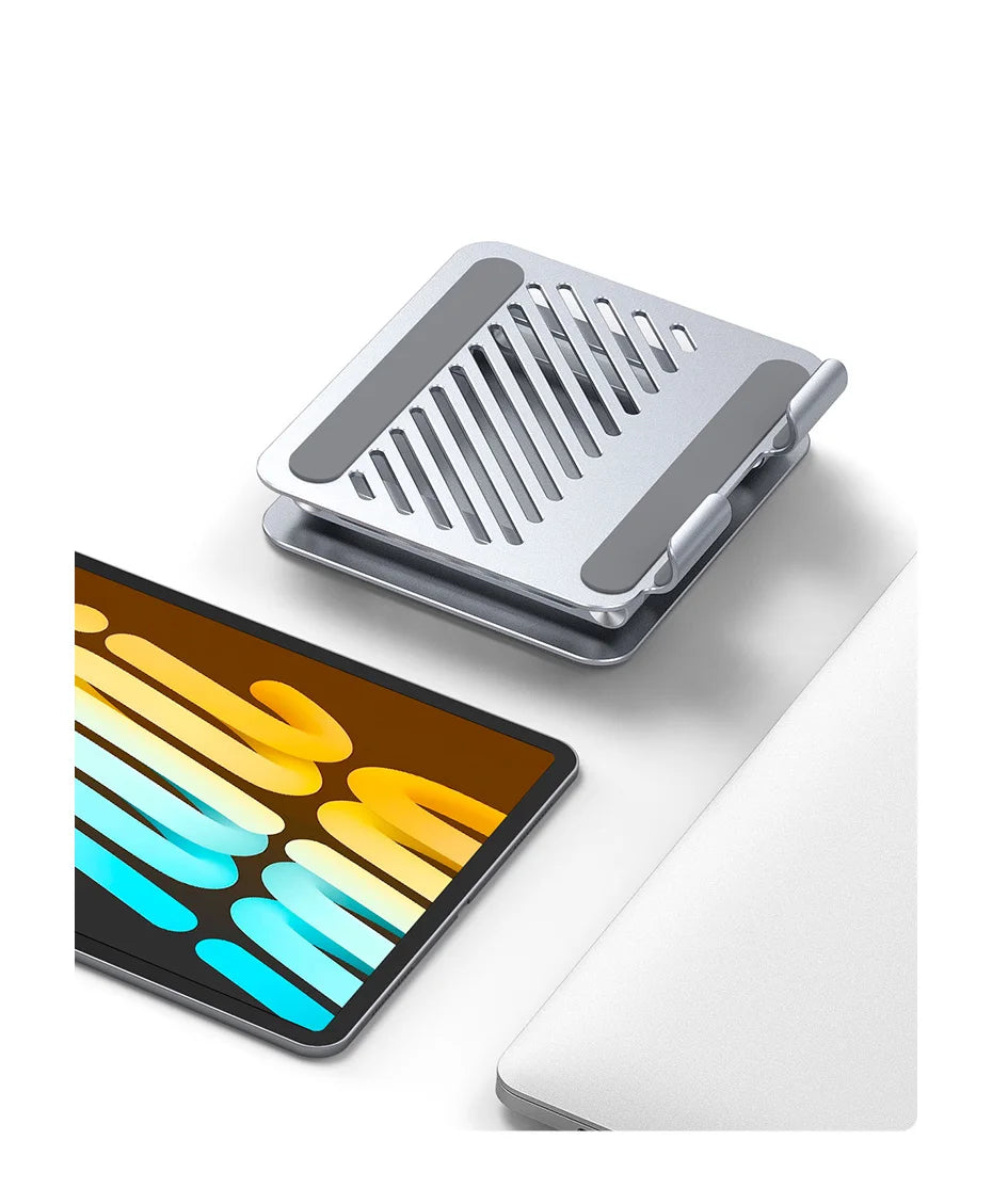 Aluminum Tablet & Phone Stand – Adjustable Holder for Desk