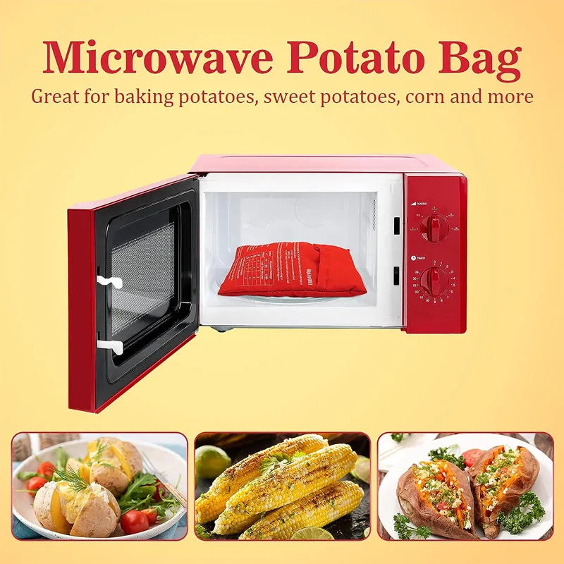 Microwave Potato Cooker Bag – Reusable Baked Potato Pouch