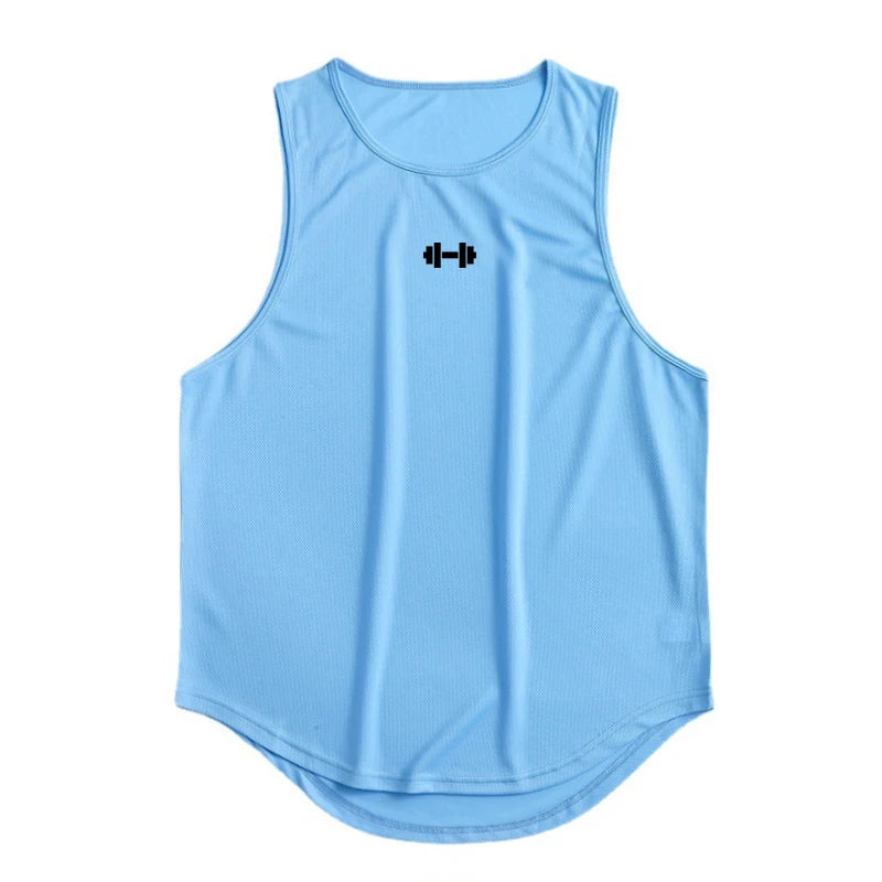 Men's Gym Tank Top – Quick-Dry Sleeveless Workout Shirt
