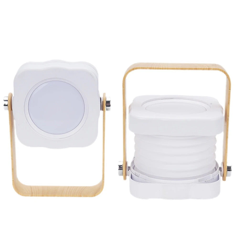 Rechargeable Folding LED Lantern Desk & Bedside Night Light