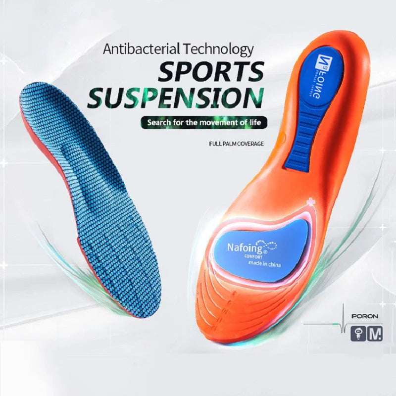 Sport Orthopedic Insoles – Shock-Absorbing EVA Inserts for Men & Women