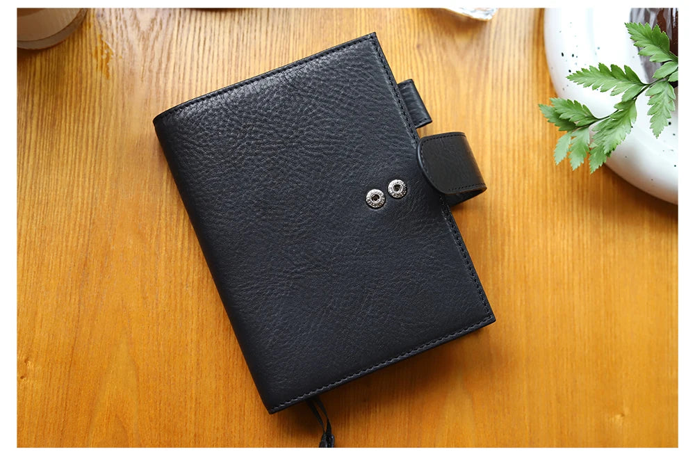 A6 Plus Leather Notebook Cover – Full Grain Vegetable Tanned