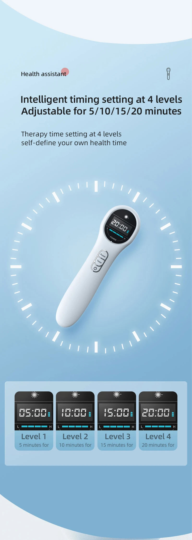 Red Light Therapy Device – Cold Laser Pain Relief & Health Care