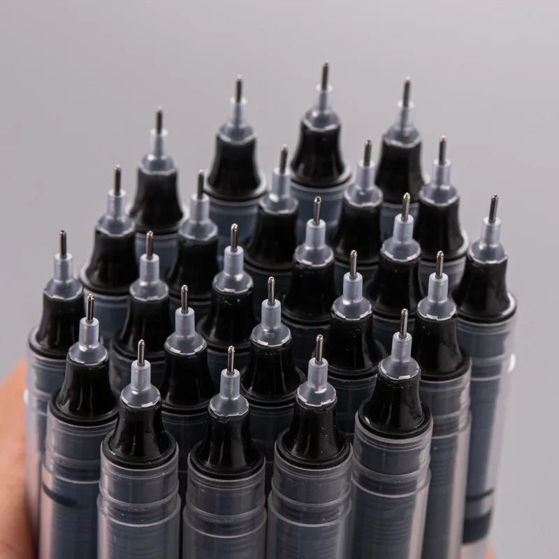 10Pcs High-Quality Needle Tip Gel Pens
