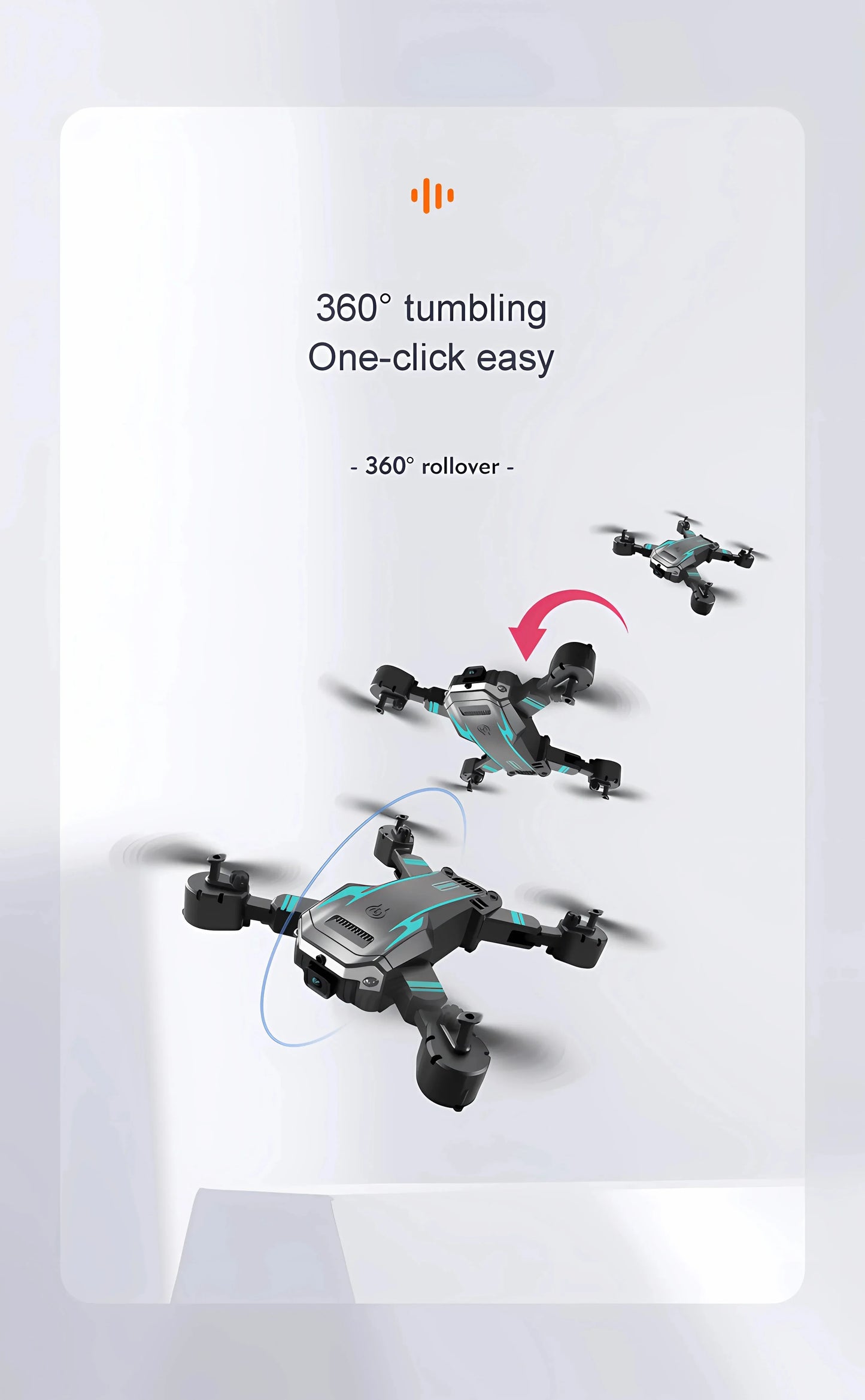 G6 Foldable GPS Drone – 5000M HD FPV Camera, Obstacle Avoidance Quadcopter