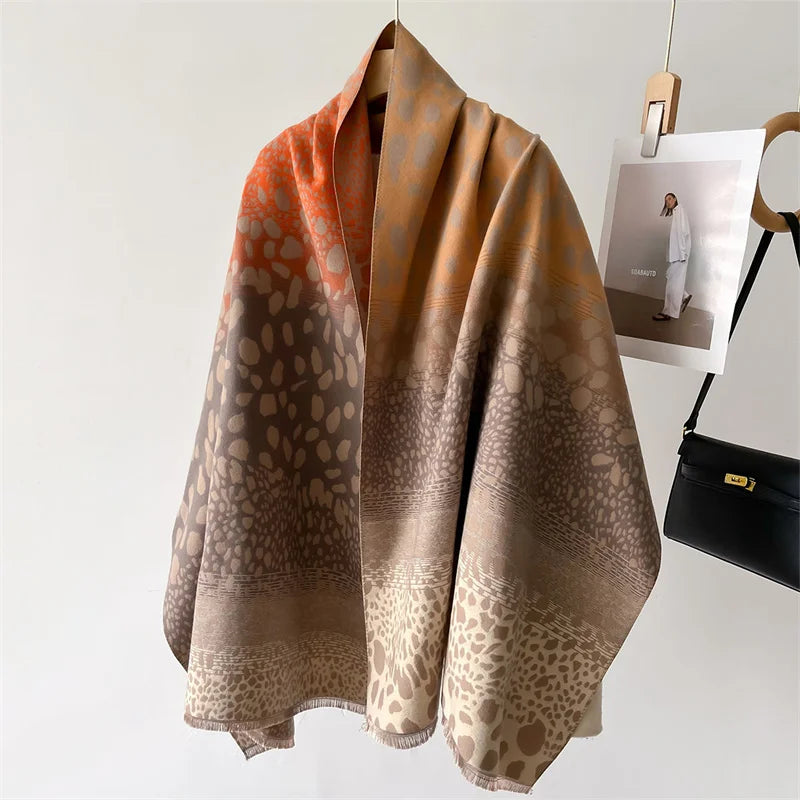 Luxury Pashmina Shawl – Thick Soft Winter Cashmere Wrap Scarf