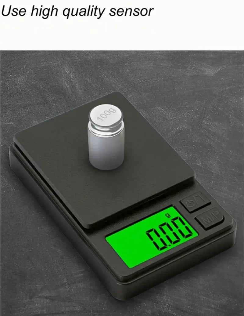 Precision Pocket Scale 1000g X 0.1g – Digital Scale for Food, Travel