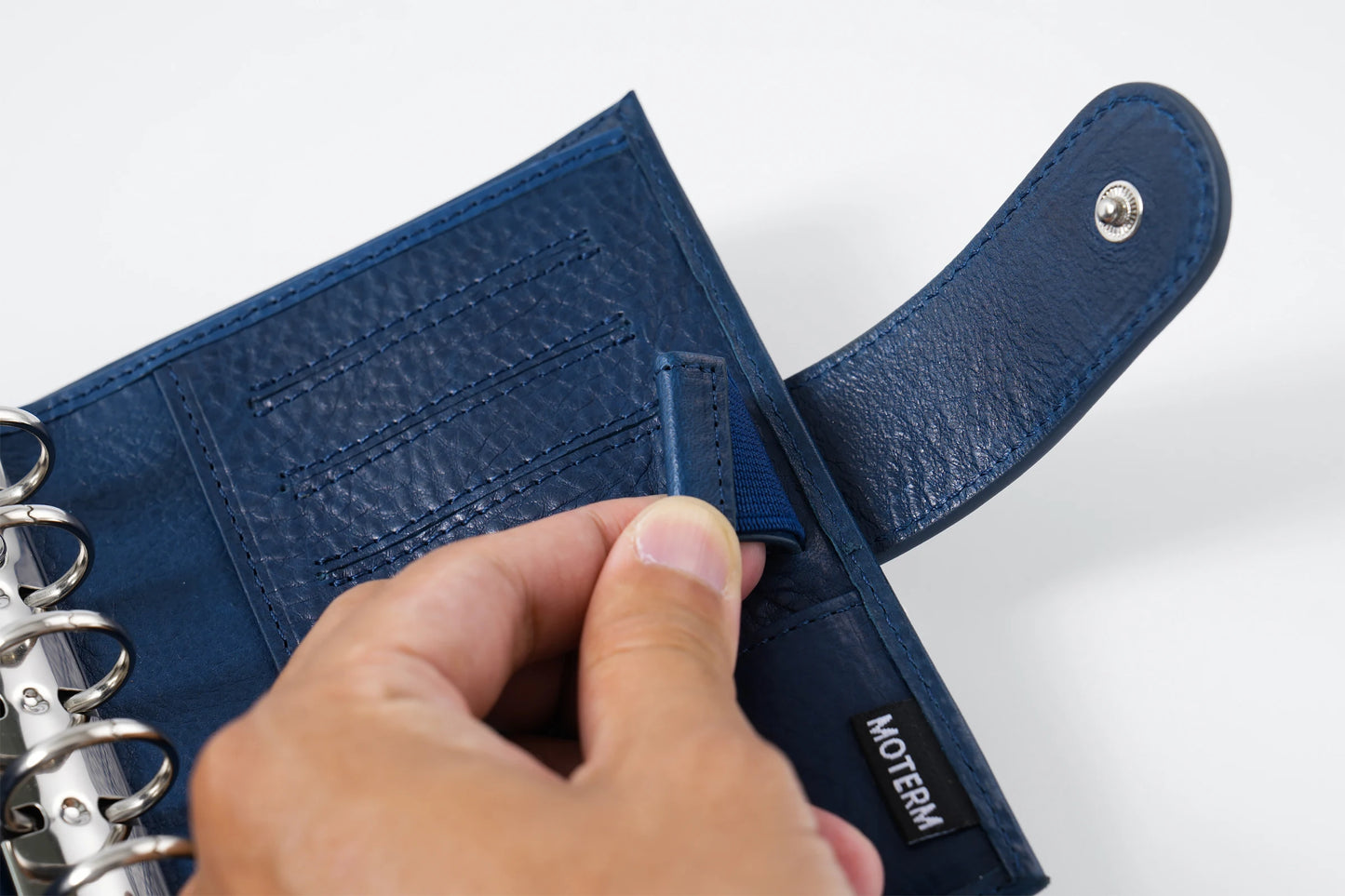 Pocket Size Rings Planner – Full Grain Vegetable Tanned Leather