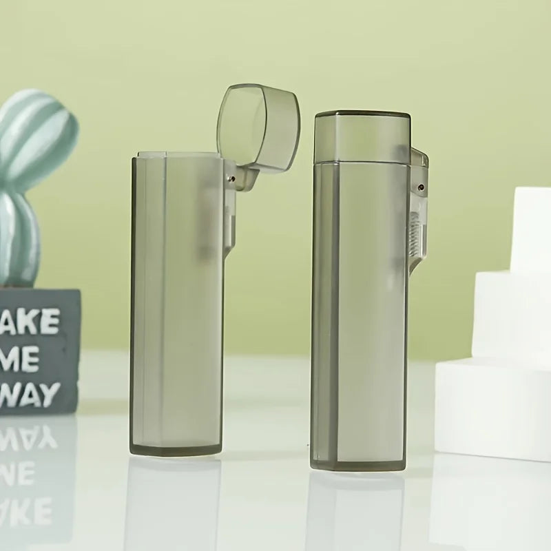 Portable Clear Toothpick Holder for Travel, Kitchen & Outdoor Use