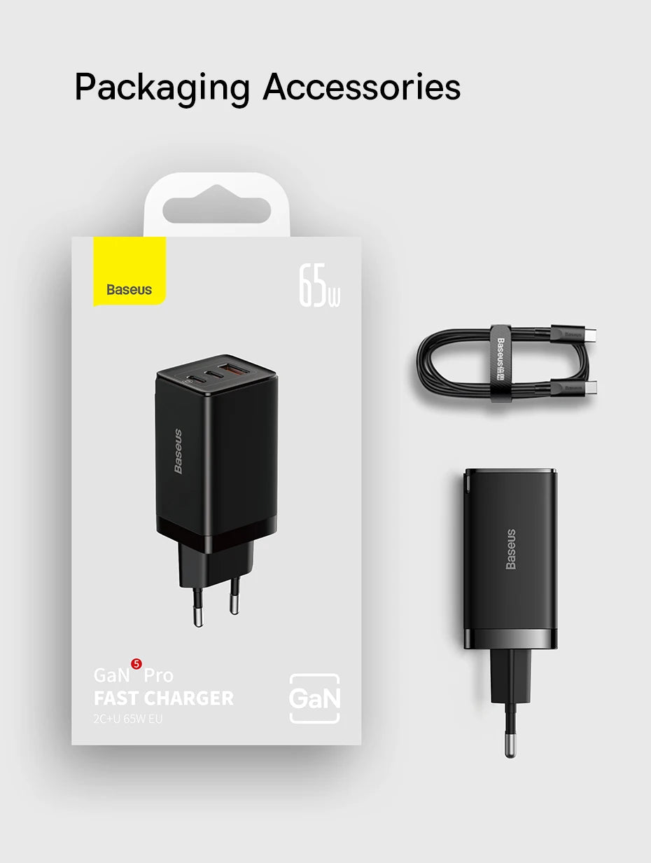 65W GaN5 Pro Fast Charger – Quick Charge