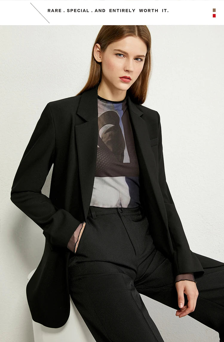 Women’s Long Sleeve Mesh Print T-Shirt – Slim Trendy Spring Top