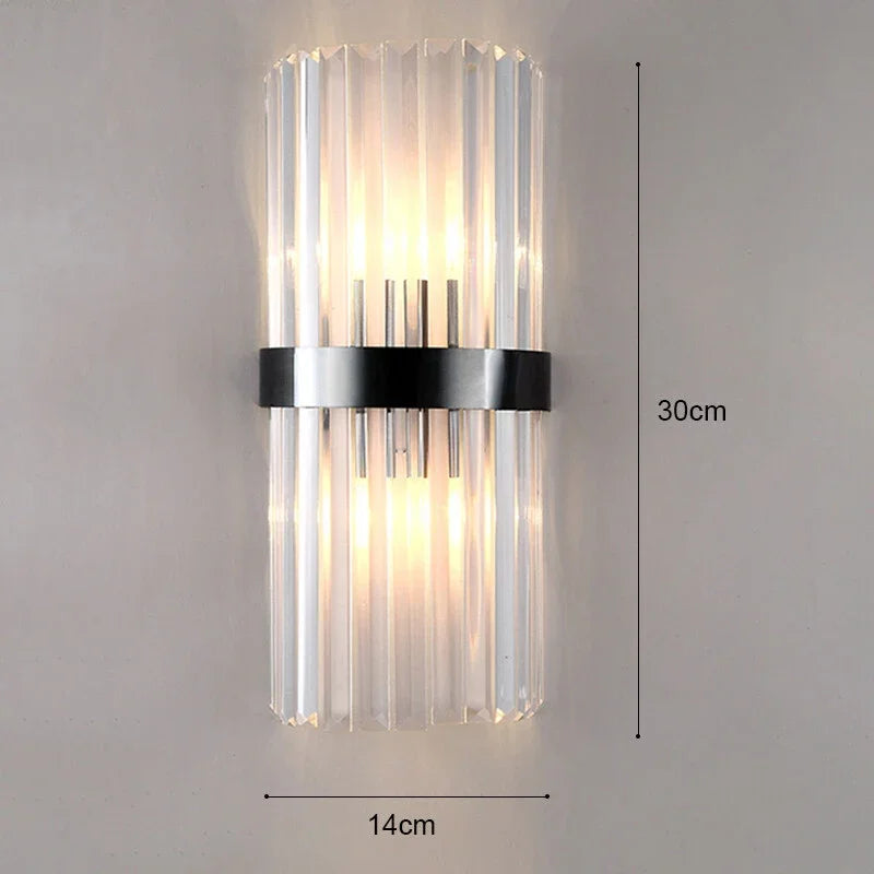 Luxury LED Wall Lamp - Modern Gold Wall Sconce for Living Room