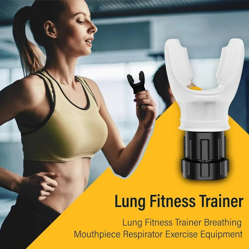 Adjustable Silicone Breathing Trainer – Fitness Lung Exerciser