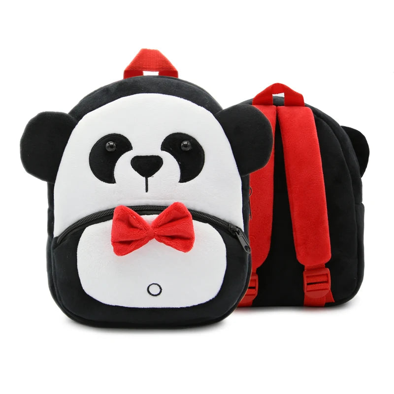Cartmela Cute Animals Cartoon Plush Backpack - Kids Schoolbag