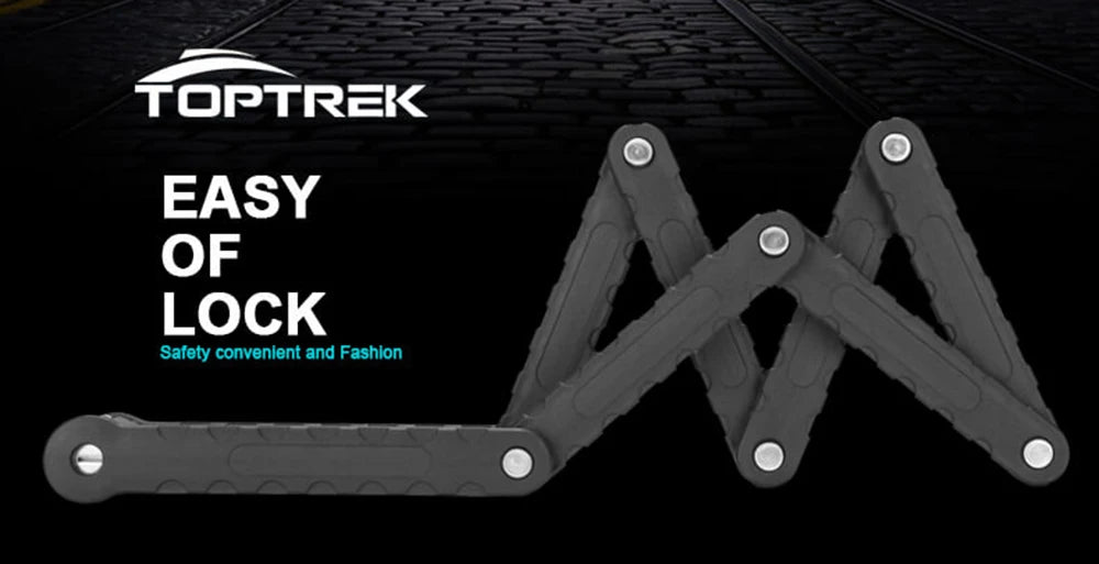 Foldable Bicycle Lock – High Security Anti-Theft Bike Accessory