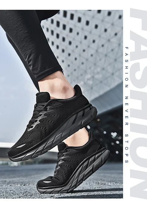 Men's Running Shoes – Cushioned Outdoor Sports Sneakers