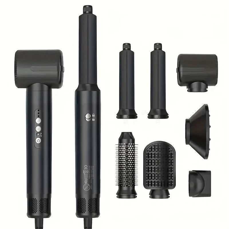 7-in-1 High-Speed Hair Dryer Brush – Ionic, Diffuser, Auto Curler