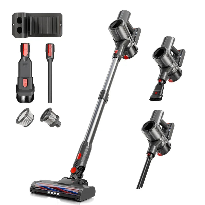 Cordless Handheld Vacuum Cleaner – 2-in-1 Dry & Wet with Touchscreen
