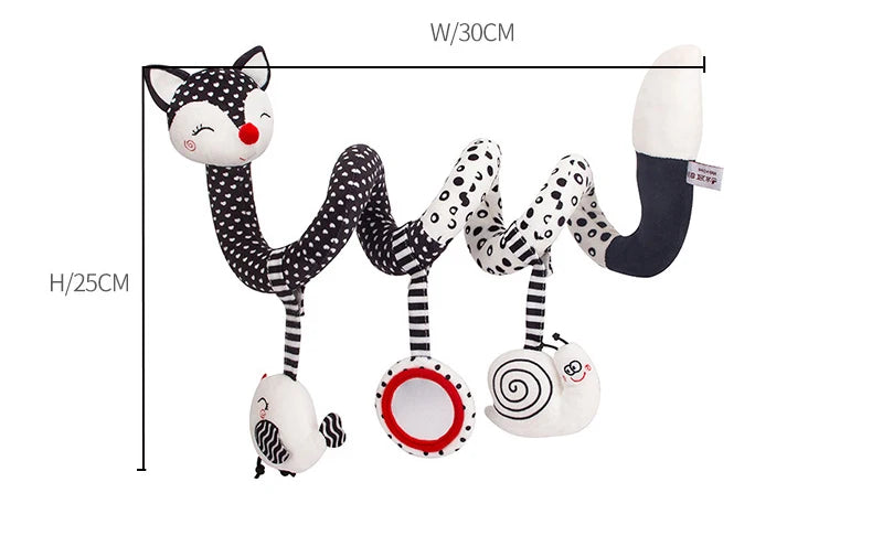 Cartmela Baby Spiral Plush Toys