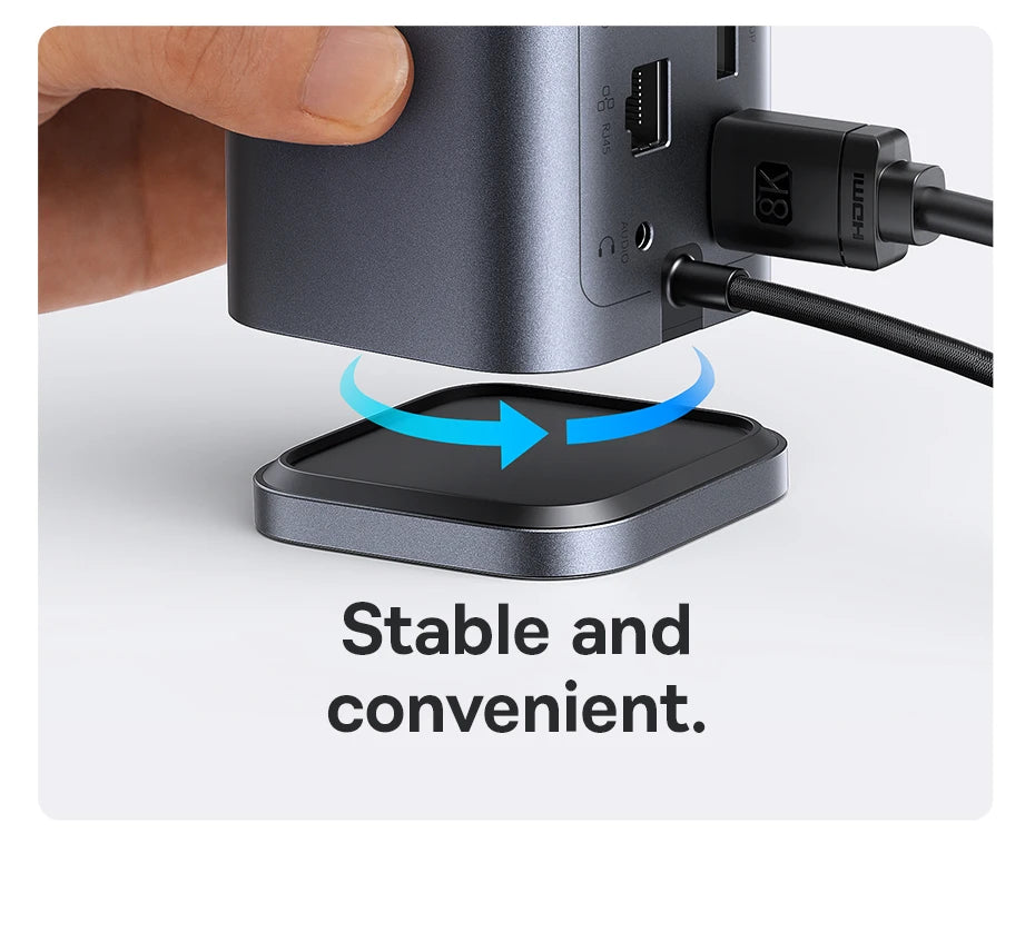 USB-C 11-in-1 Hub – 4K HDMI, DP Triple Display, 100W PD Dock