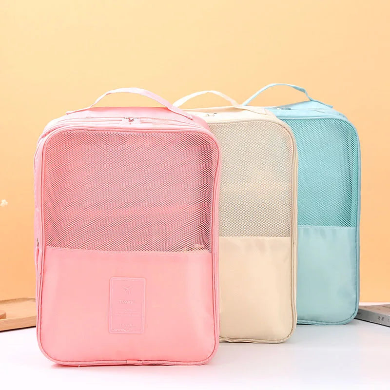 Portable Travel Shoe Bag – Multifunctional Organizer for Clothes & Shoes