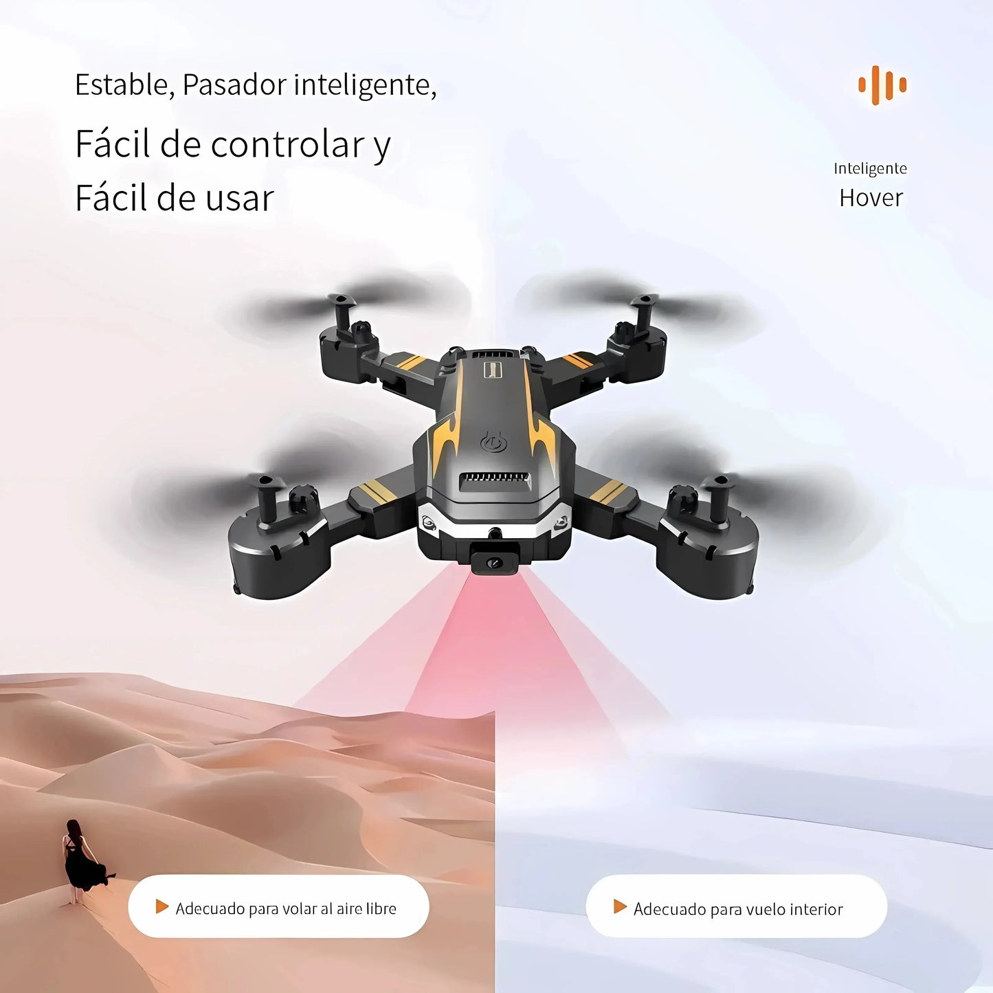 G6 Foldable GPS Drone – 5000M HD FPV Camera, Obstacle Avoidance Quadcopter