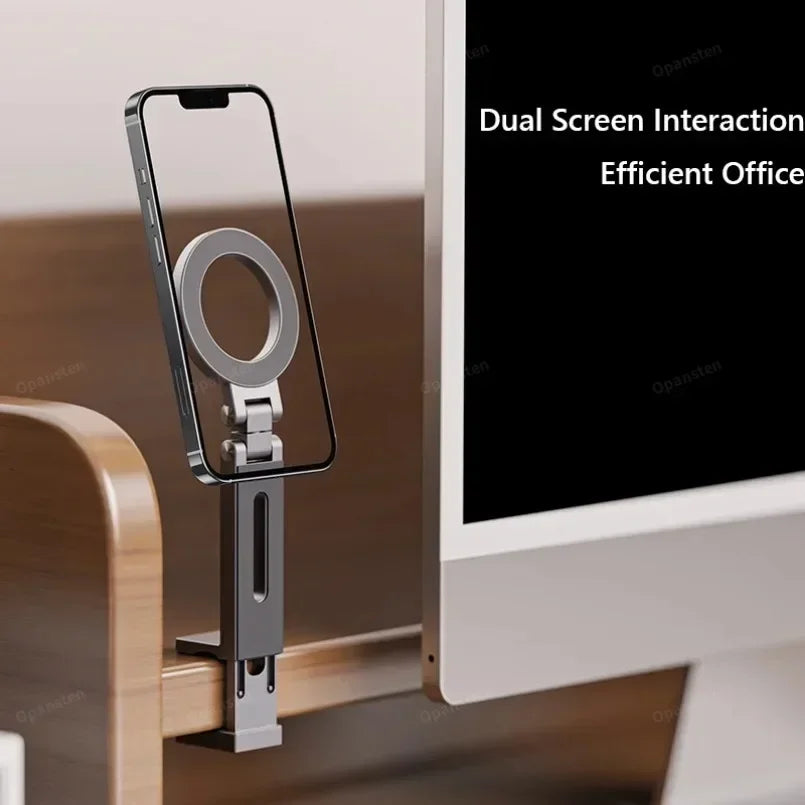 360° Magnetic Phone Holder – Folding, Portable Airplane Mount