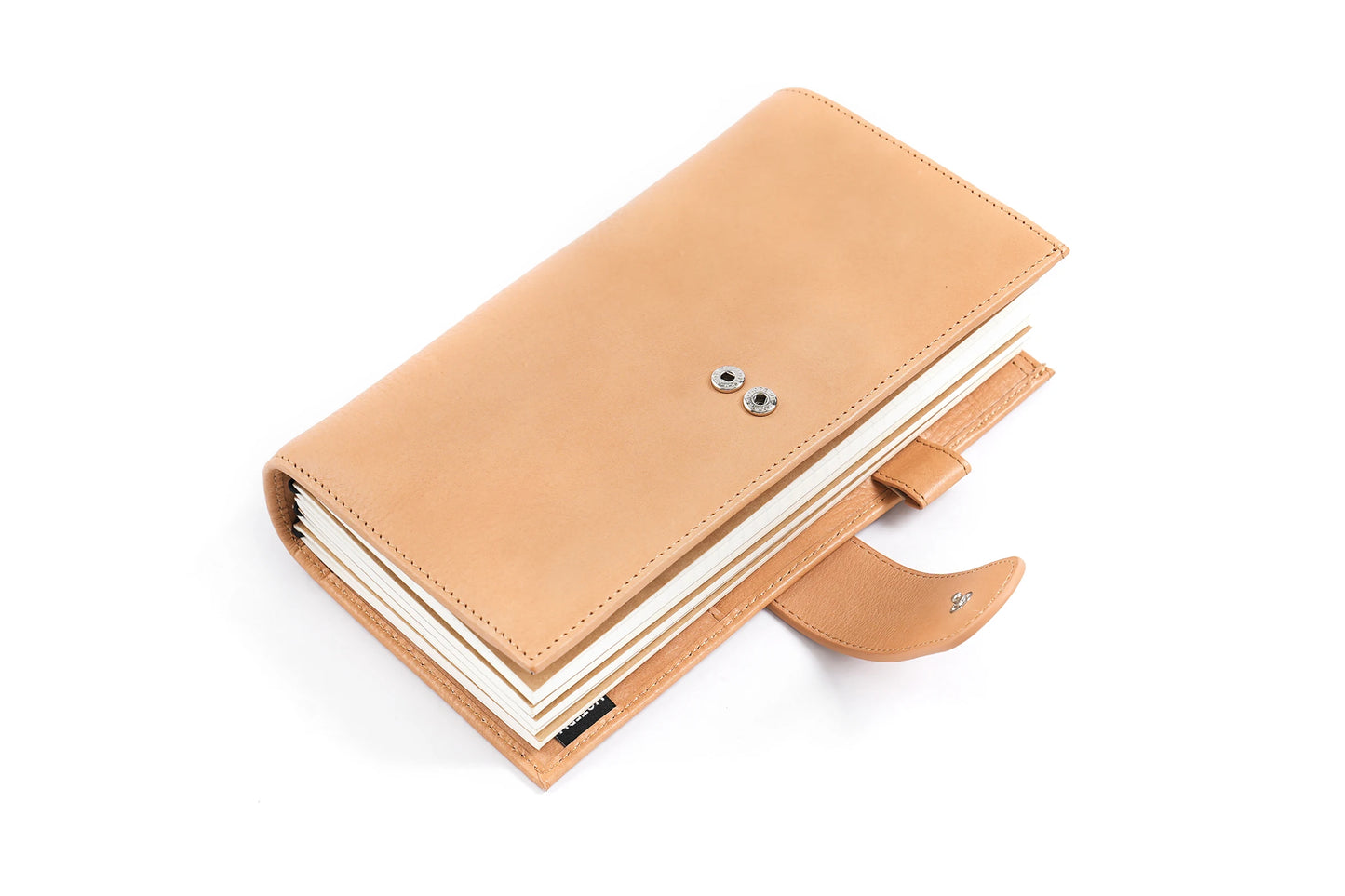 Vegetable Tanned Leather Travel Notebook – Standard Planner Cover